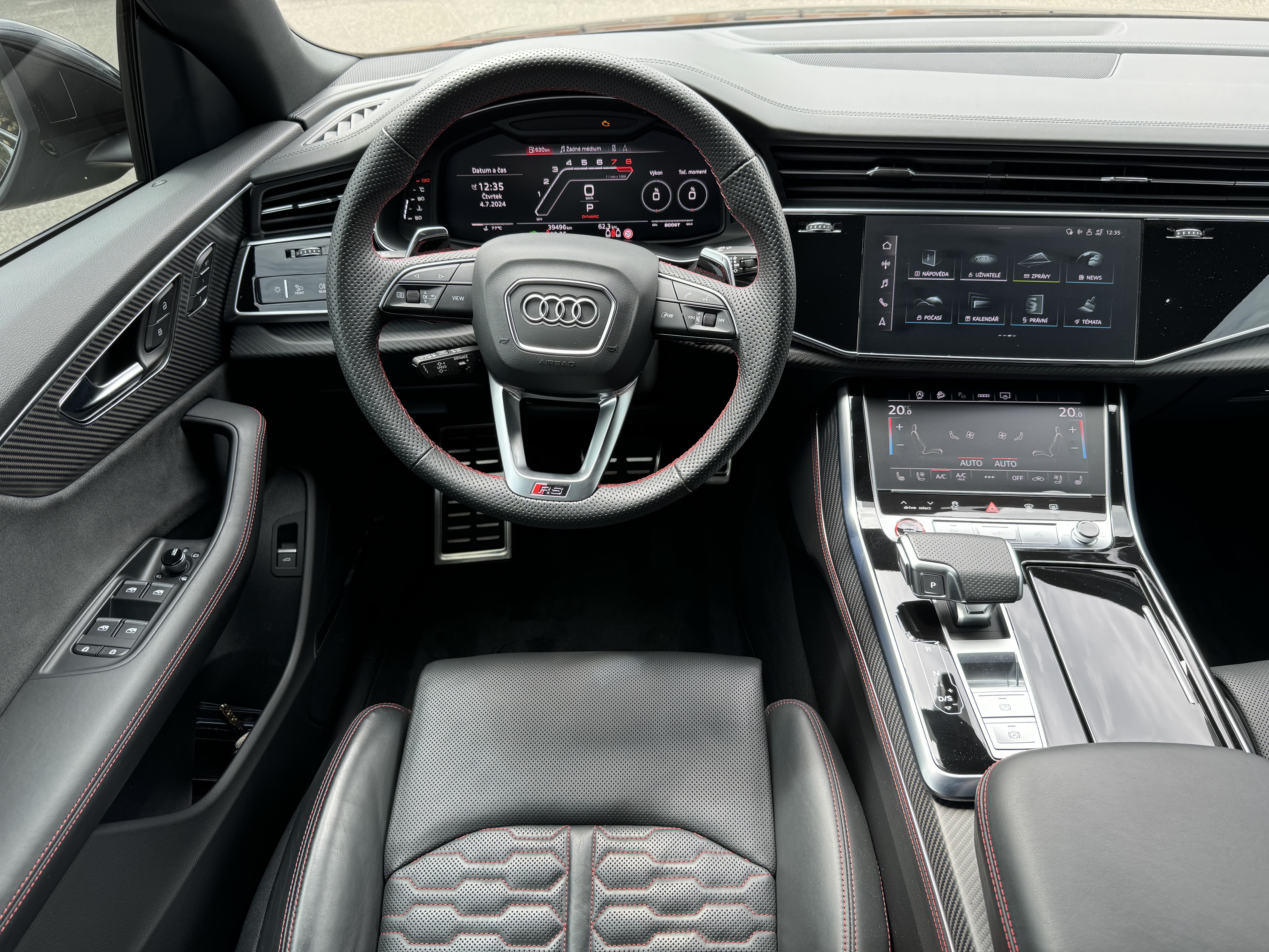 AUDI RSQ8 | BRUTAL 800 KONÍ | V8 BITURBO | SKLADEM | NEPŘEHLÉDNUTELNÉ | SUPER SPORT SUV COUPÉ | ČESKÉ OJETÉ AUTO | PRVNÍ MAJITEL | NÁKUP ONLINE | PRAHA | AUTOIBUY